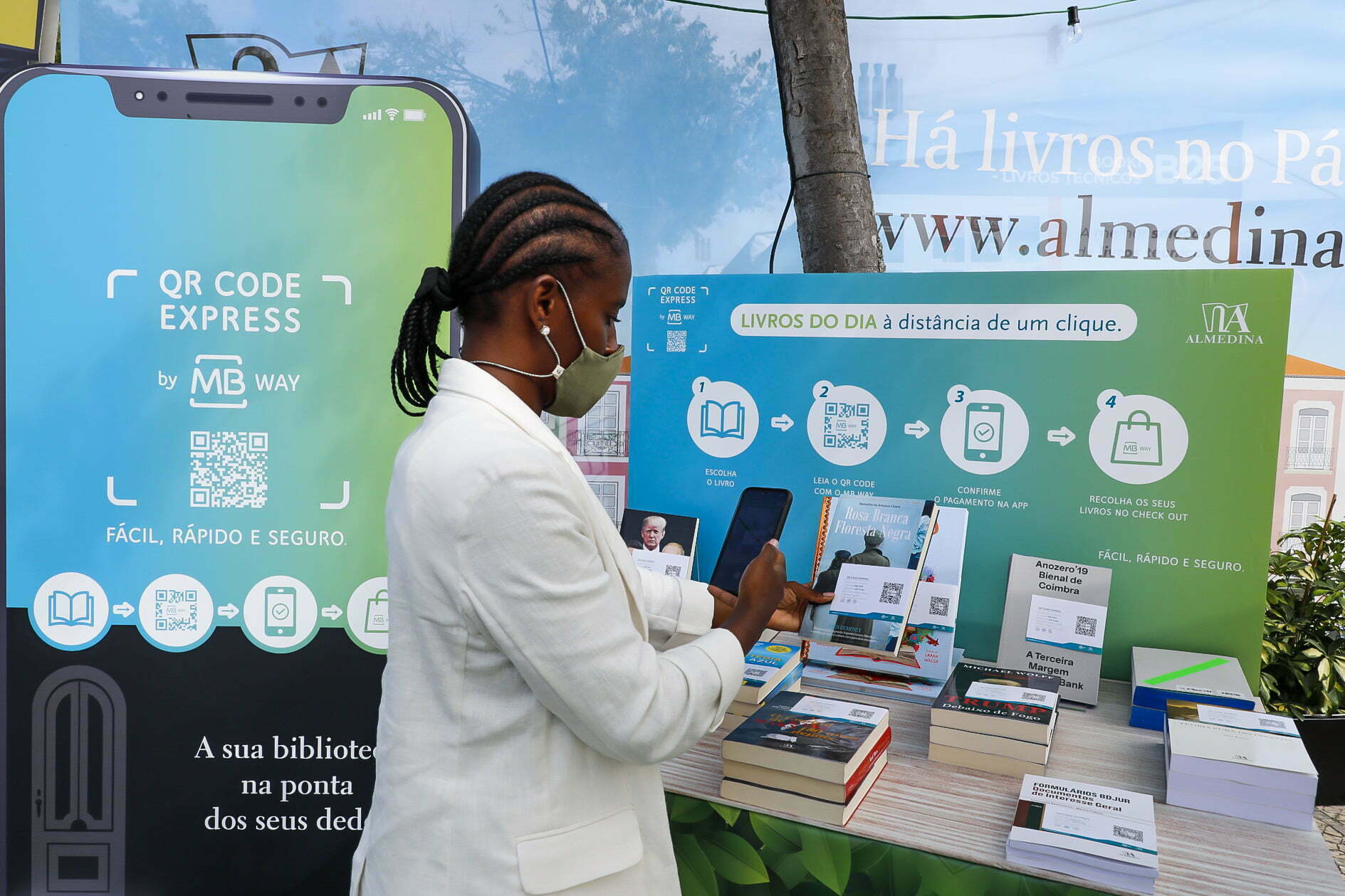 SIBS lança QR Code Express para pagamentos com MB WAY na Feira do Livro