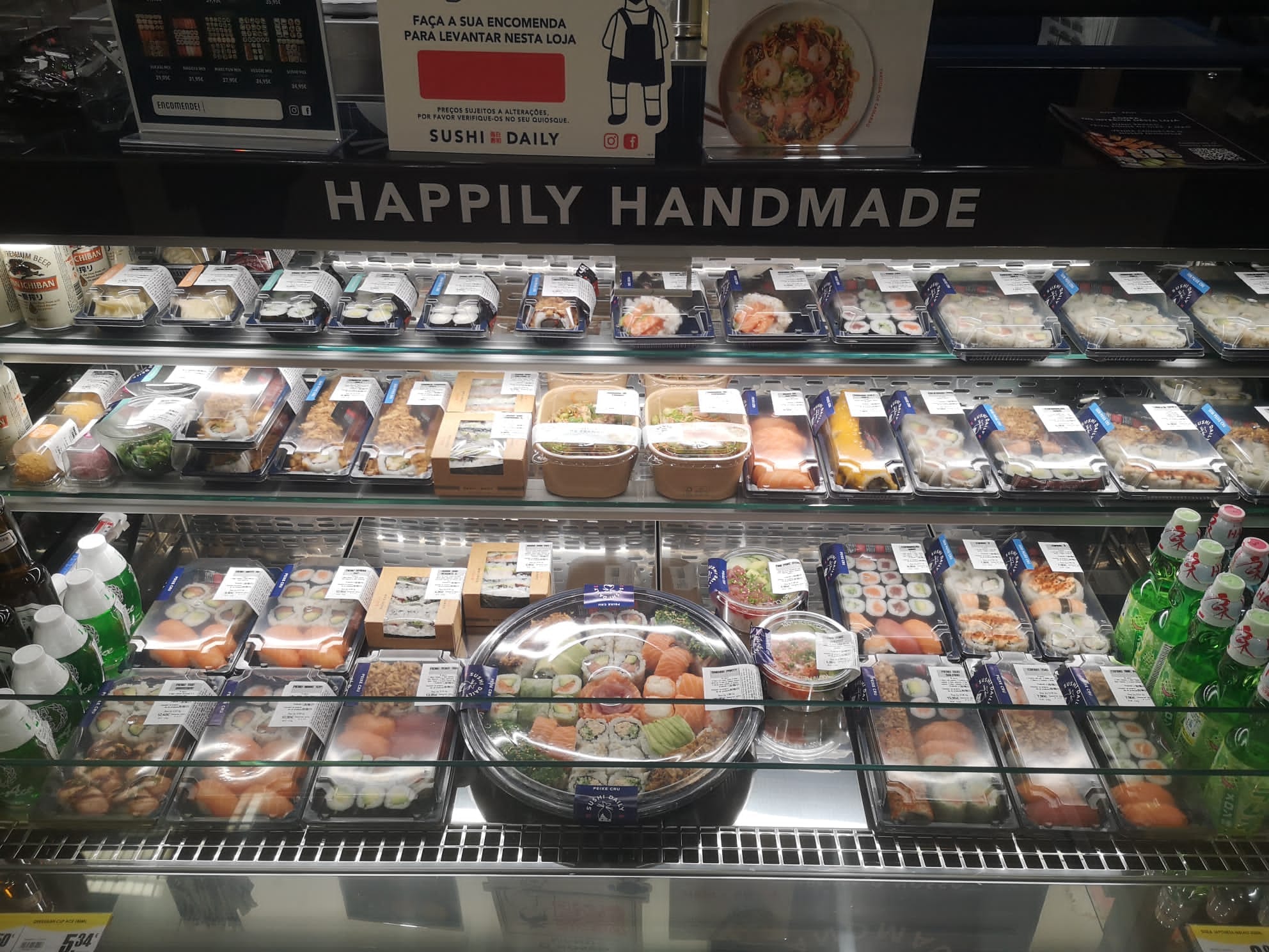 Pingo Doce abre quiosque de sushi
