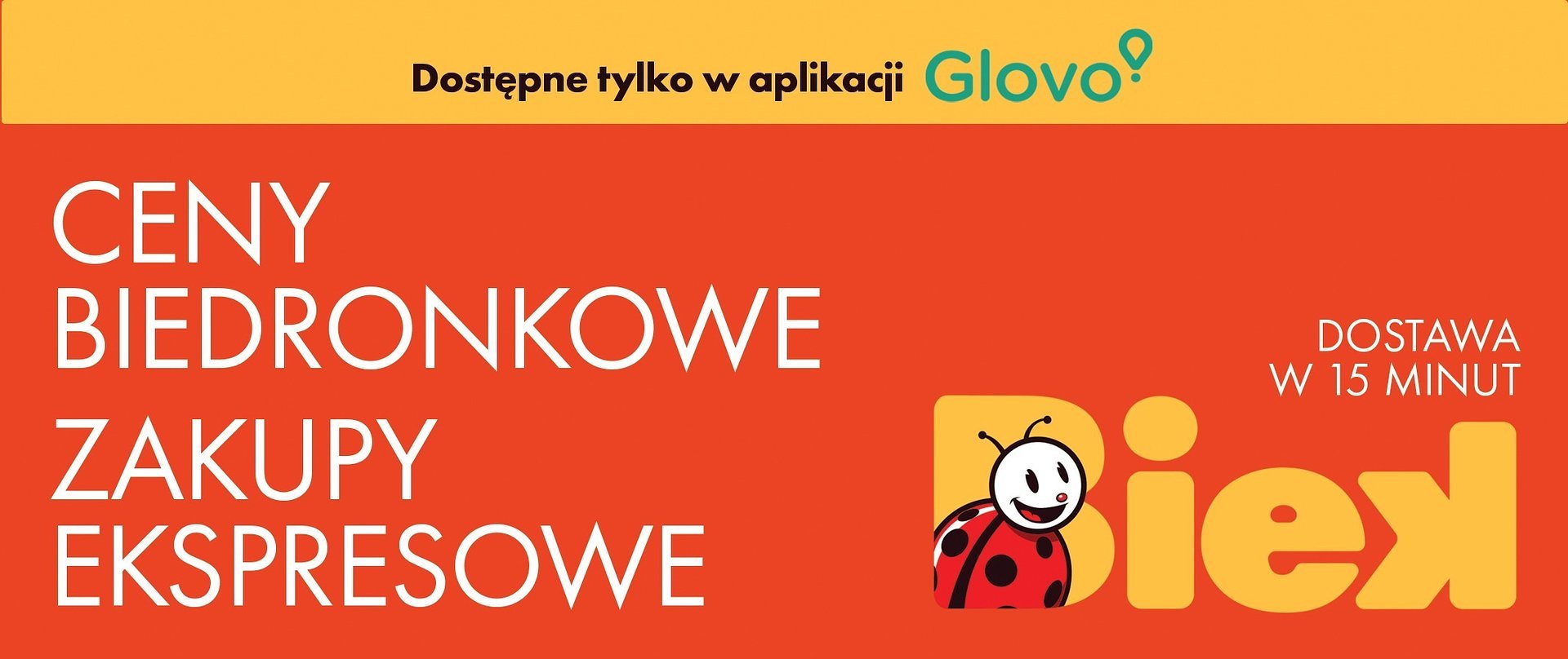 Biedronka aposta no Q-Commerce em parceria com a Glovo
