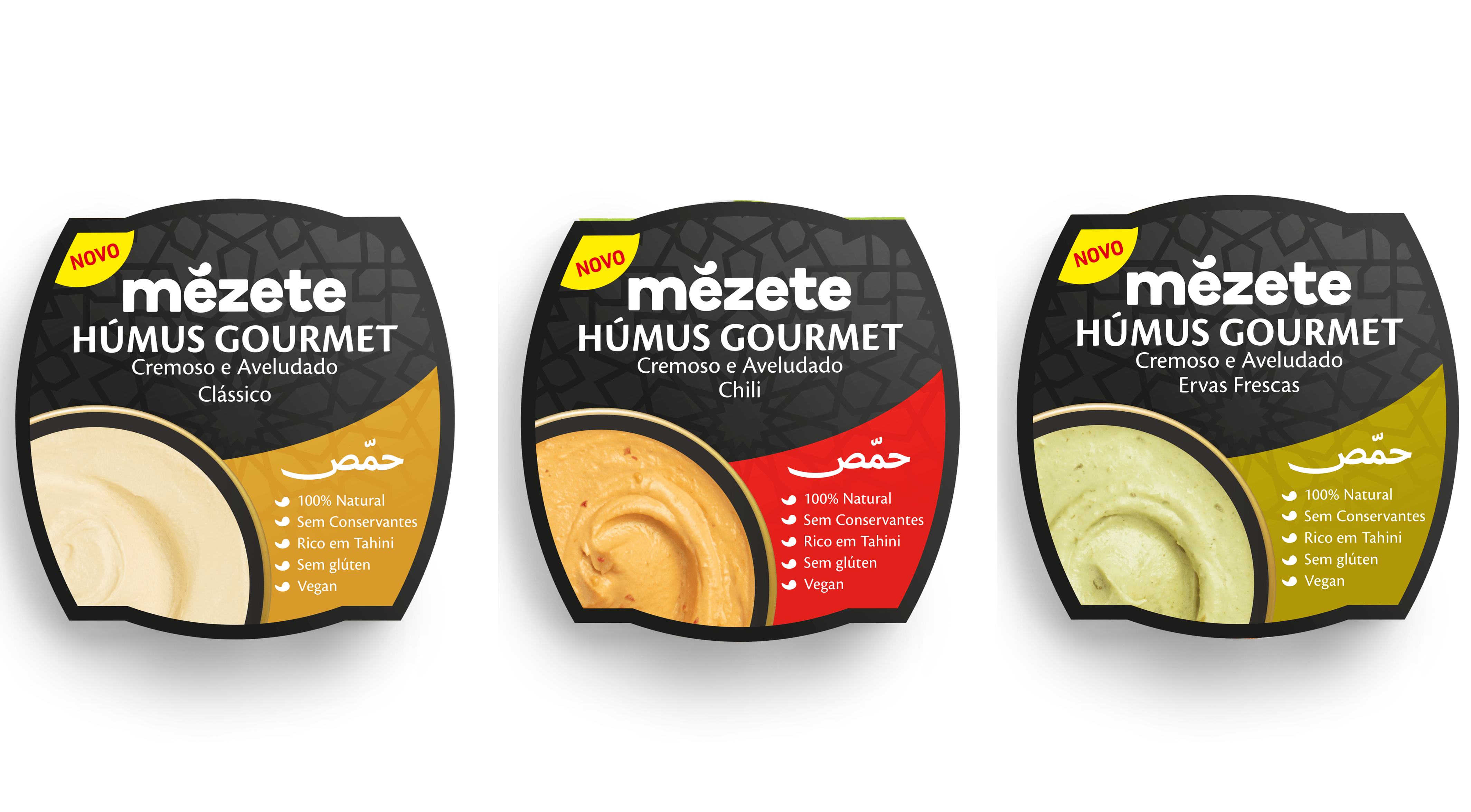 Marca de húmus Mezete chega a Portugal com a Ferbar Grande Consumo