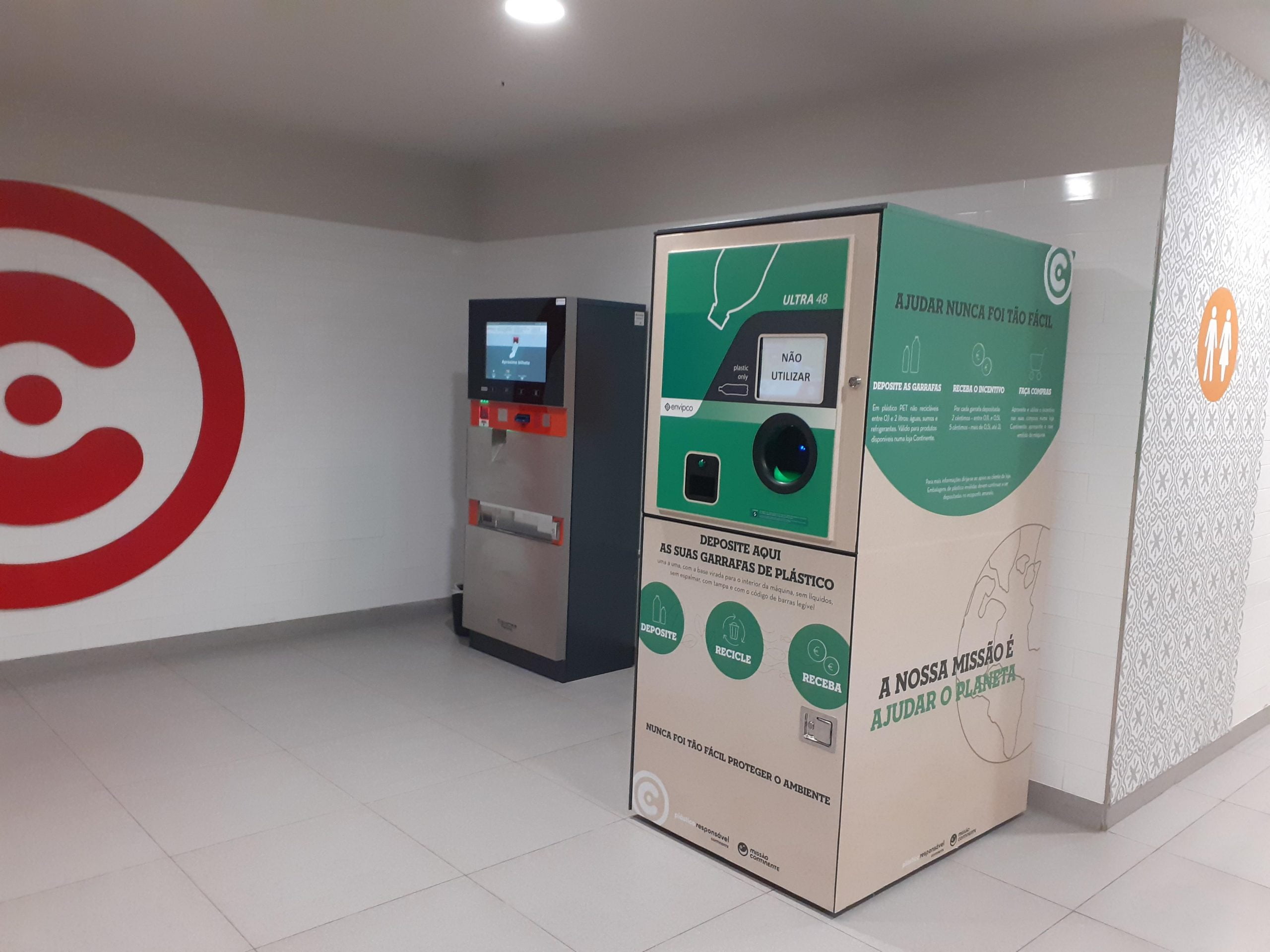 Depósito de embalagens de plástico PET reverte para instituições apoiadas pela Missão Continente