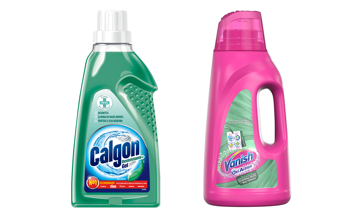 Vanish e Calgon inovam na categoria de desinfeção