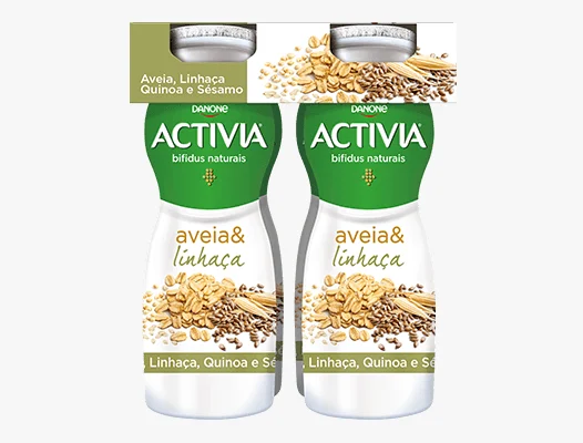 Activia apresenta novidades em formato e sabor