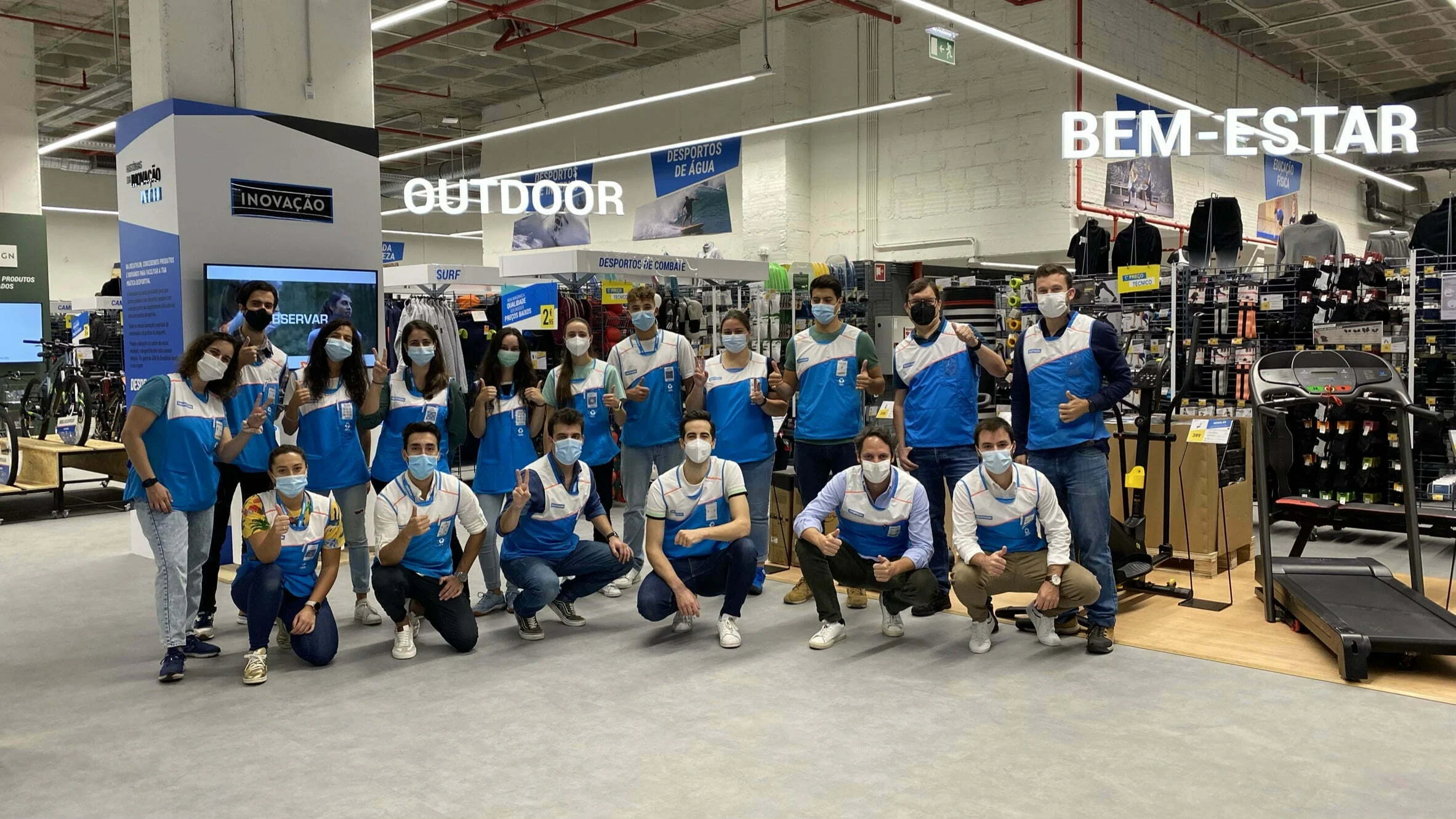 Decathlon abre mais uma loja no Porto