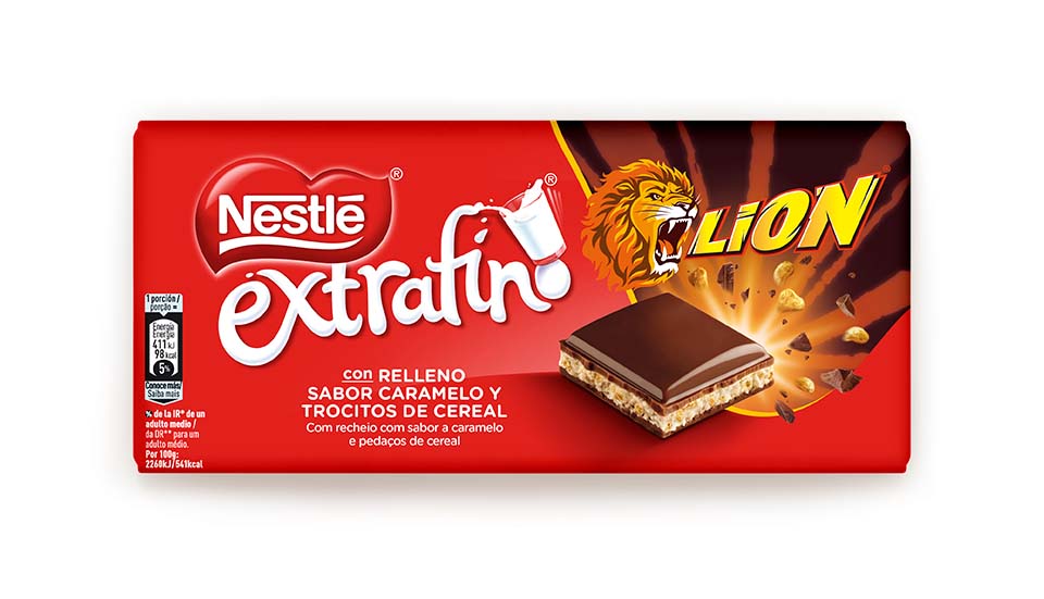 Nestlé lança edição limitada Nestlé Extrafino Lion