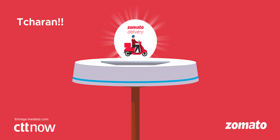 CTT lança serviço de entrega de refeições em parceria com a Zomato