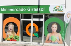 Loja Aqui é Fresco_Identificação exterior_Minimercado Girassol