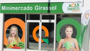 Loja Aqui é Fresco_Identificação exterior_Minimercado Girassol