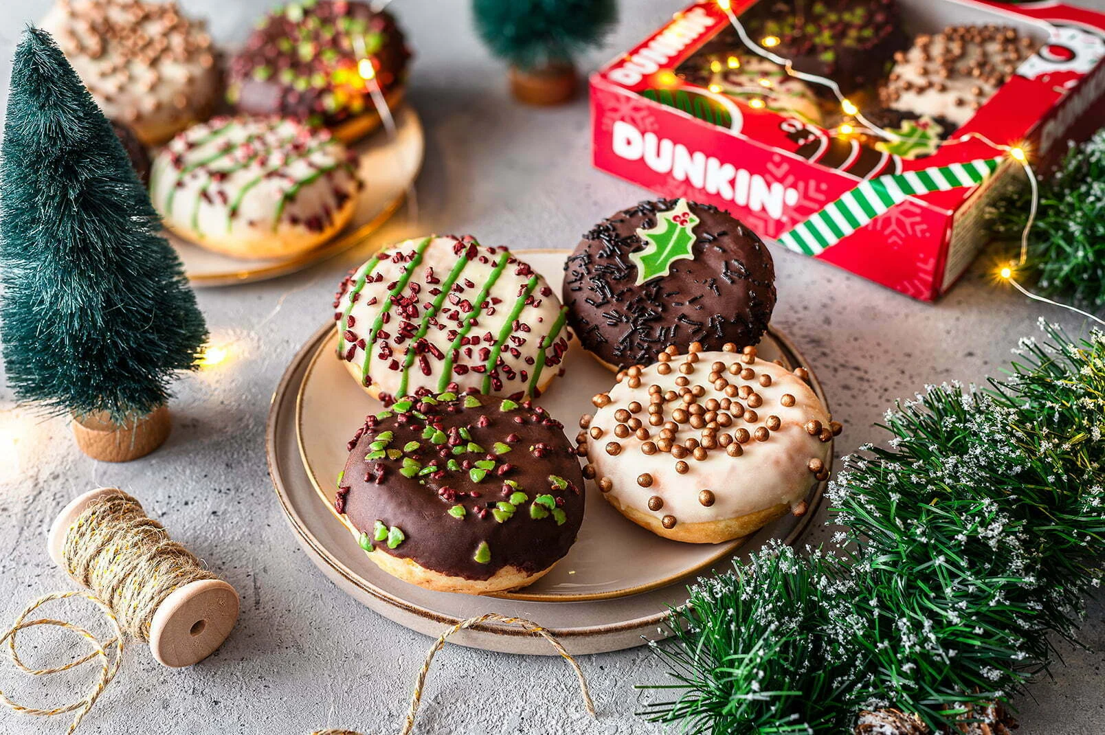Dunkin’ chega ao Continente em versão Natal