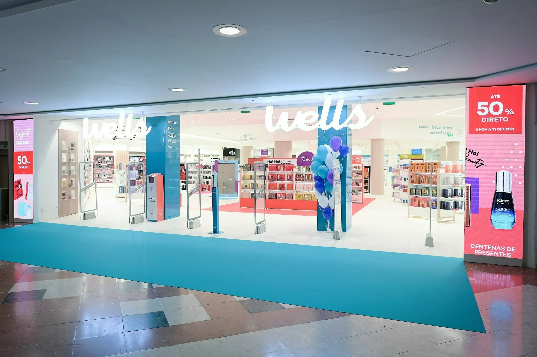 Wells abre maior loja de beleza em Lisboa