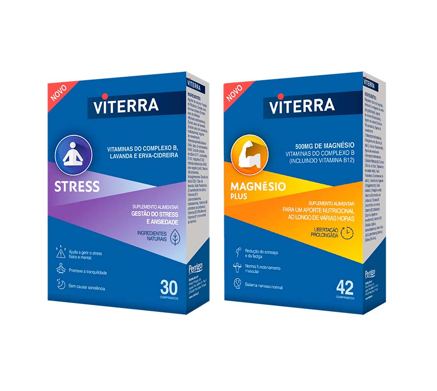 Viterra Stress e Magnésio Plus