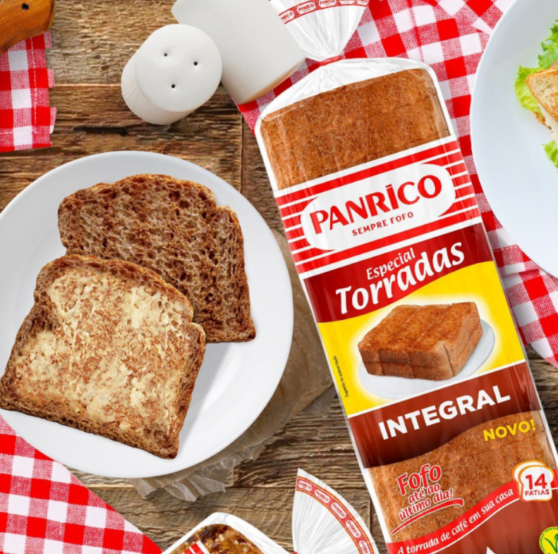 Panrico apresenta o novo Pão Integral Especial Torradas