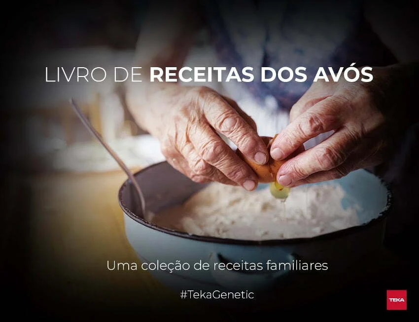 Teka desafia os consumidores a compilar as receitas dos avós