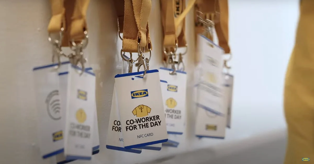 Ikea transforma clientes em colaboradores por um dia