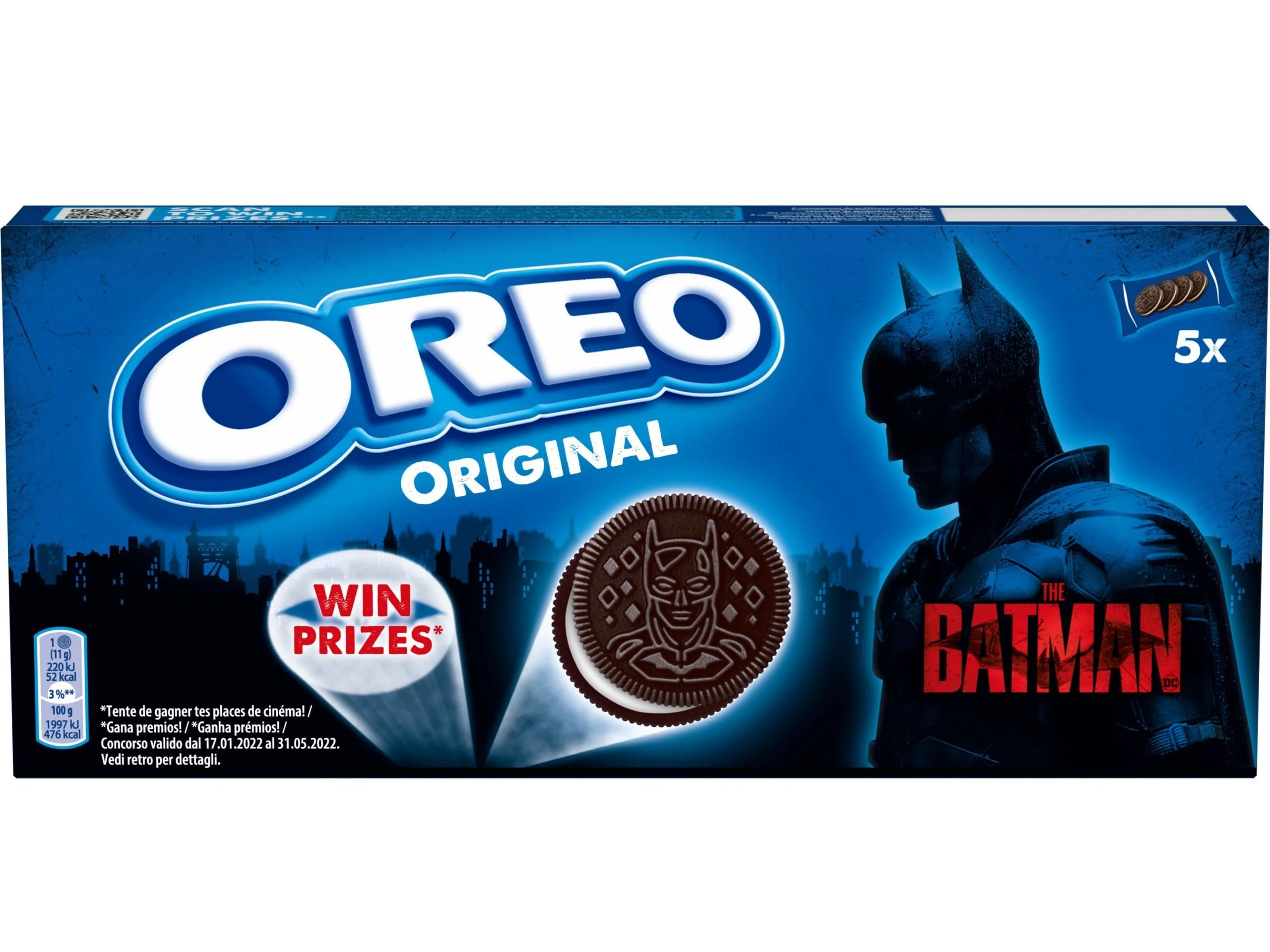 Oreo apresenta edição limitada Oreo x Batman
