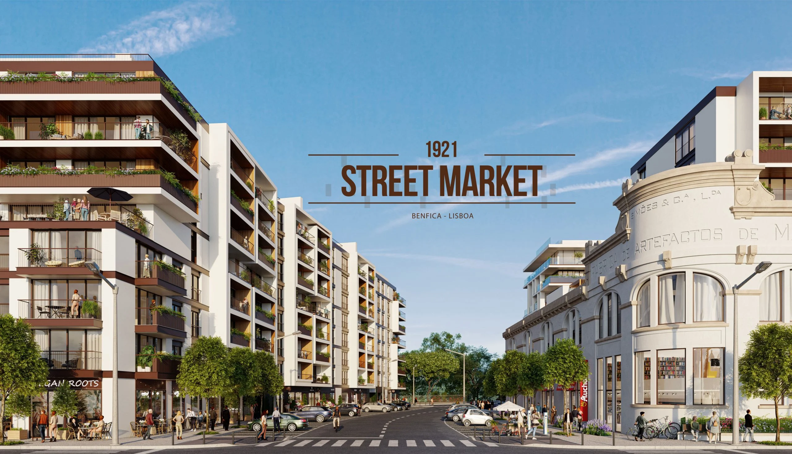 Cushman & Wakefield coloca Auchan no novo projeto Fábrica 1921 em Benfica