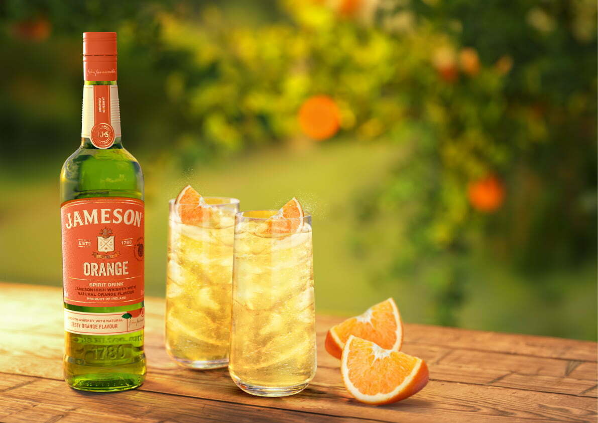 Jameson dá entrada no segmento de sabores com Jameson Orange
