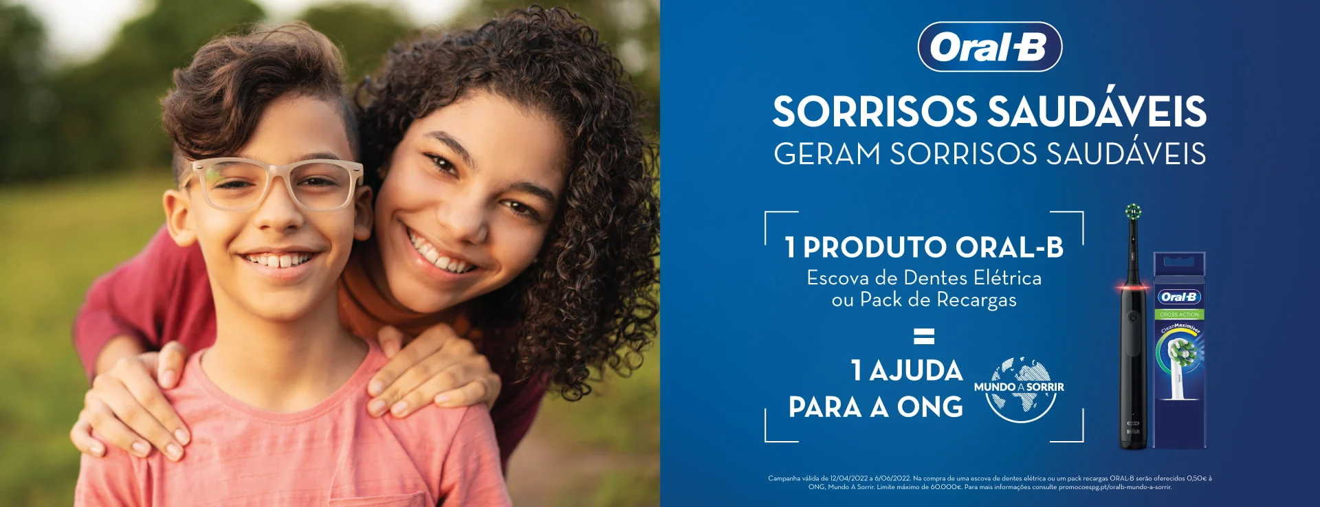 Oral-B lança campanha de angariação solidária