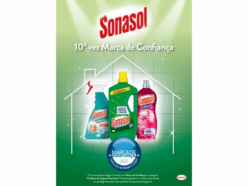 Sonasol eleita Marca de Confiança pela 10.ª vez