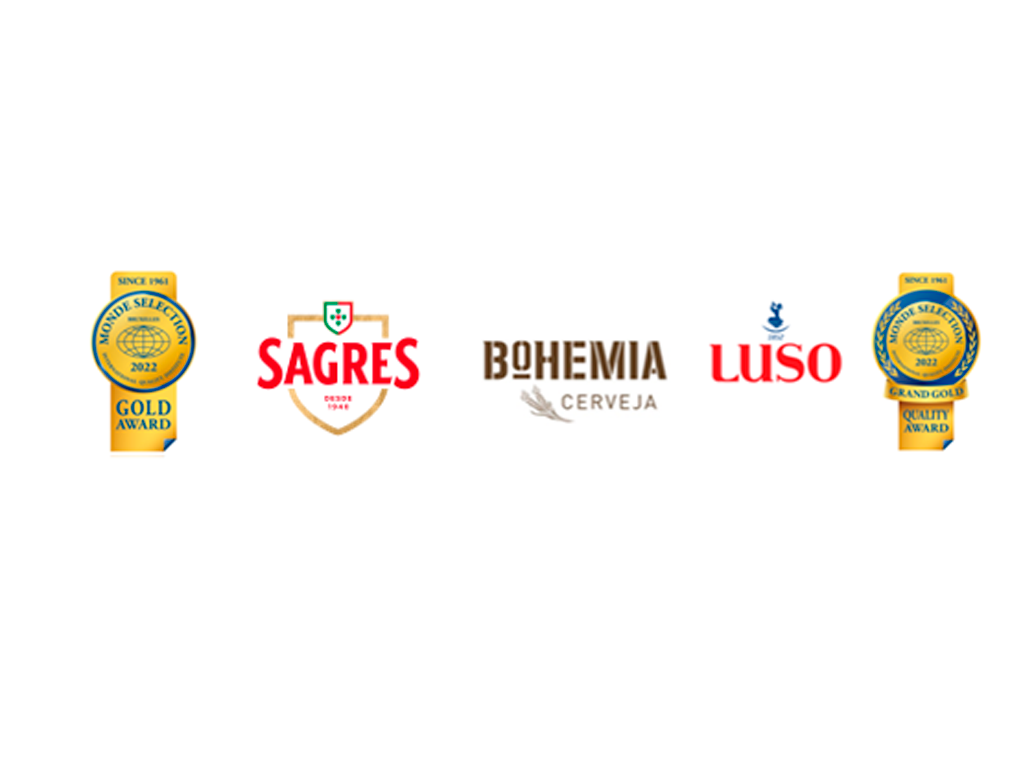 Água de Luso, Sagres e Bohemia distinguidas no Monde Selection 2022