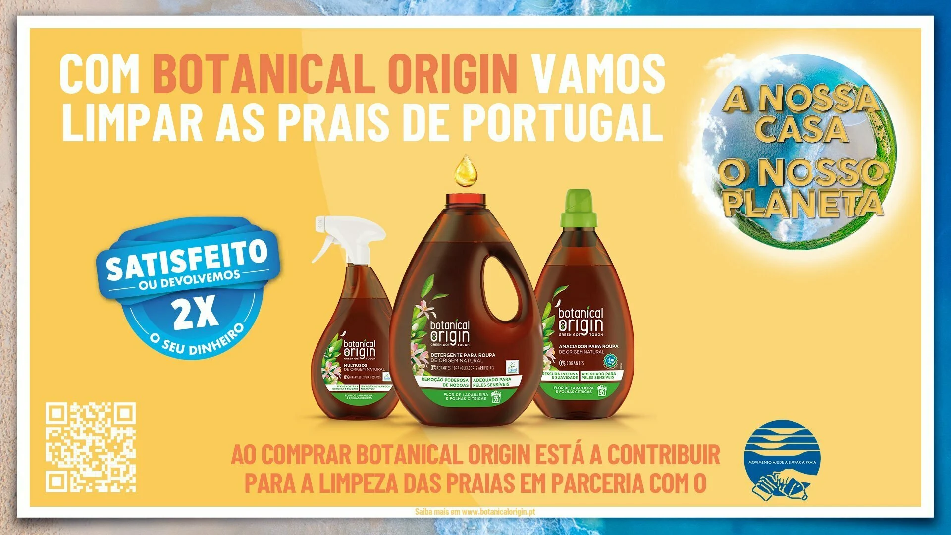 Botanical Origin e Movimento Ajude a Limpar a Praia unem-se para mobilizar os portugueses