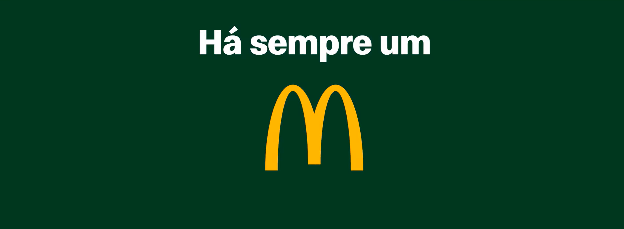 “Há Sempre um M” é a nova assinatura da McDonald’s para o mercado português