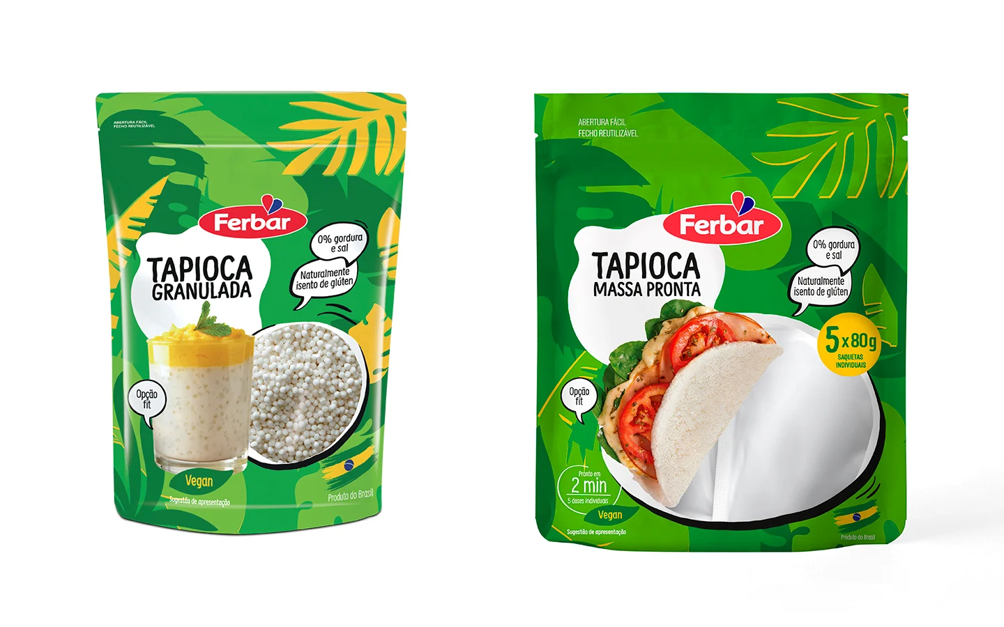 Ferbar lança duas novas tapiocas