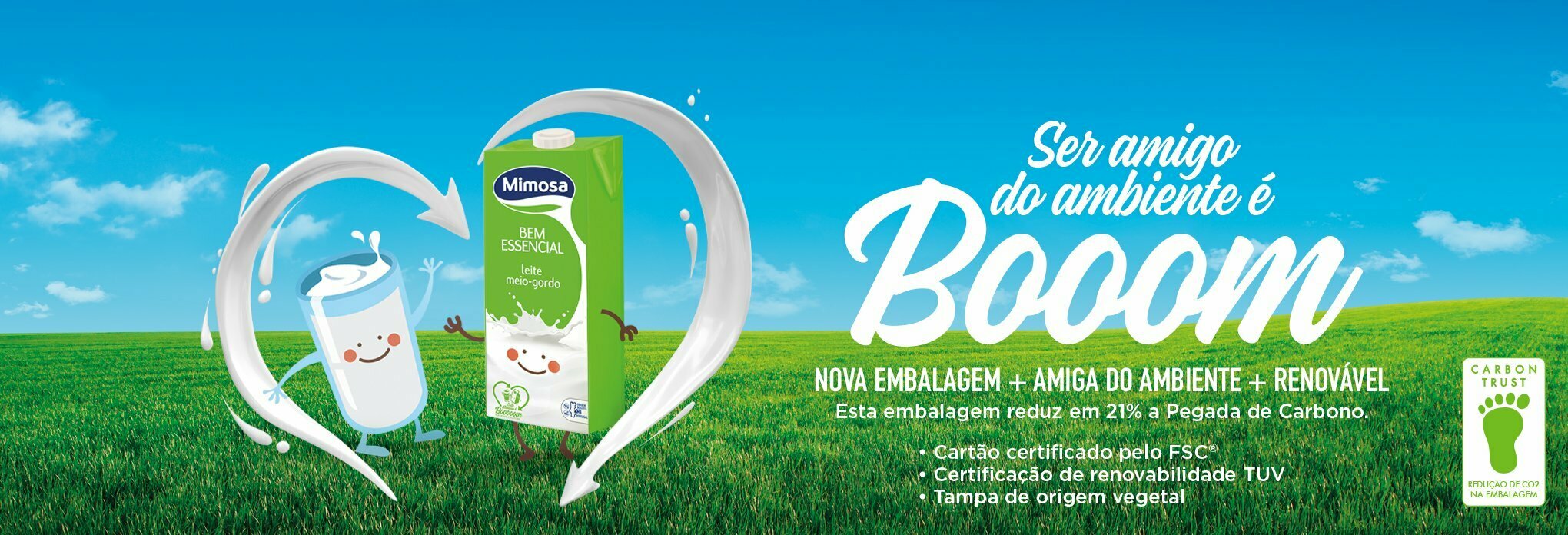 Mimosa compromete-se com um futuro mais saudável e sustentável para as famílias portuguesas