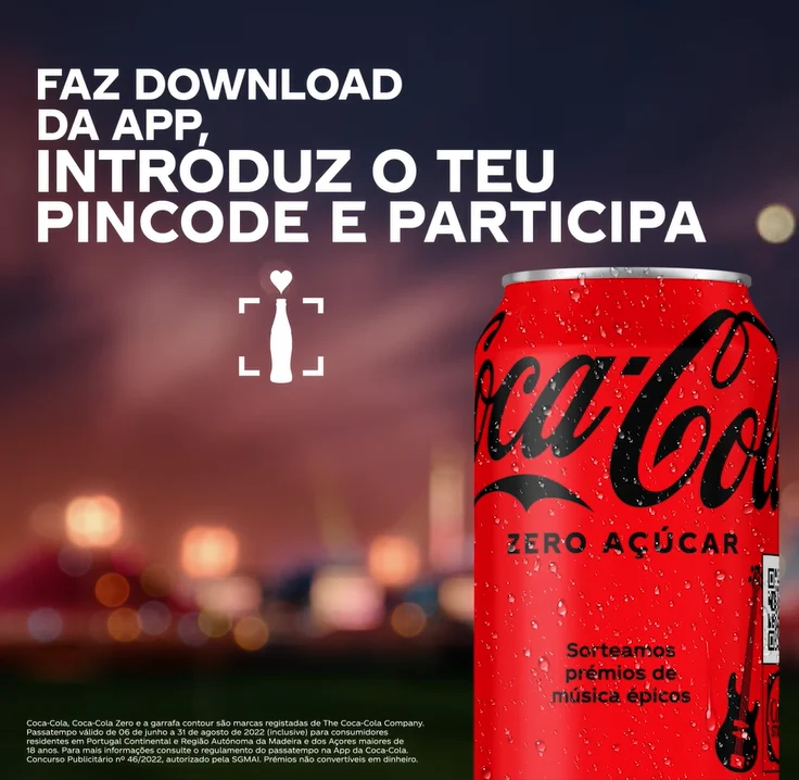 Coca-Cola Música e Coke App chegam a Portugal