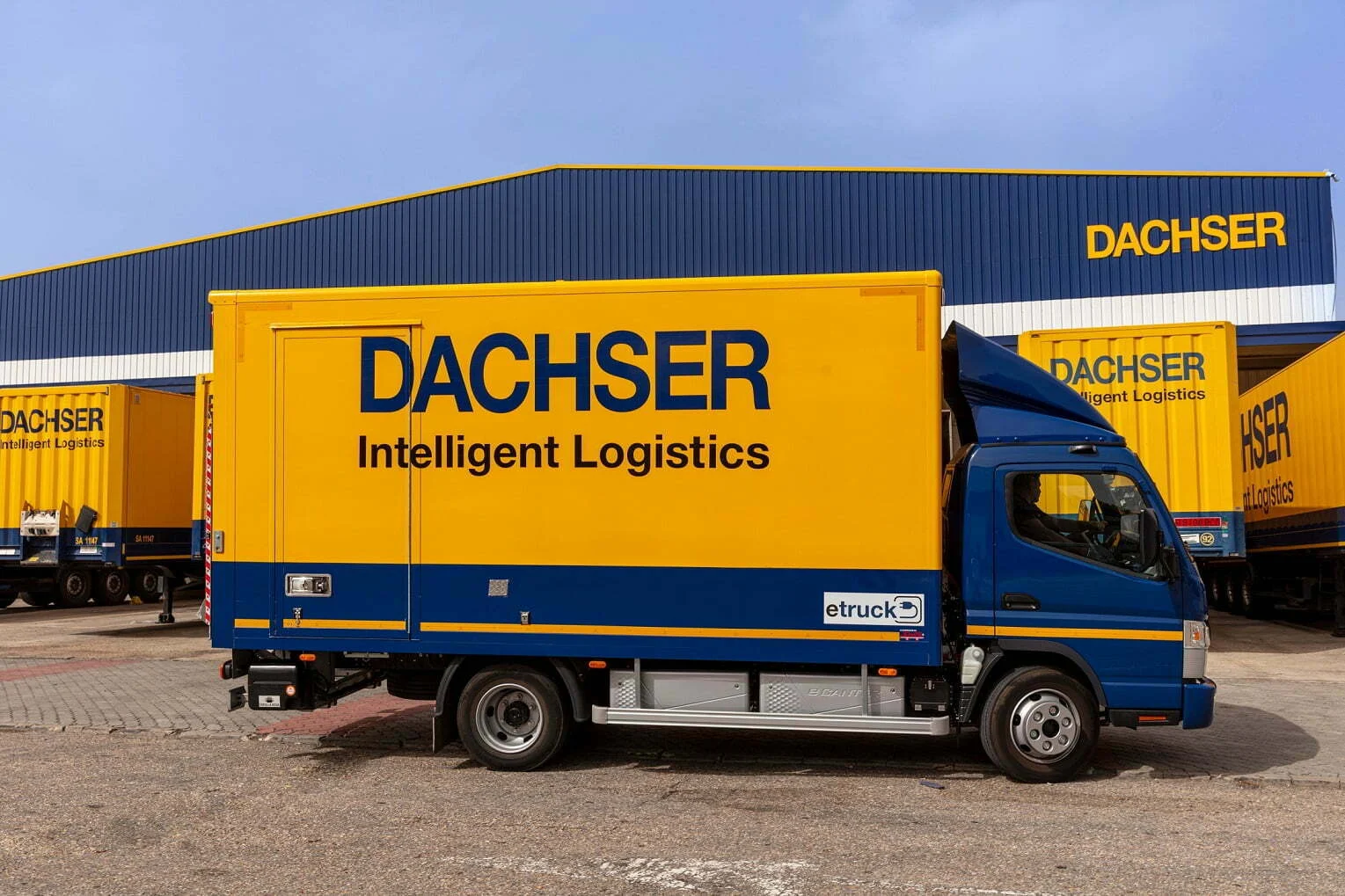 Camião 100% elétrico da Dachser também já chegou a Madrid