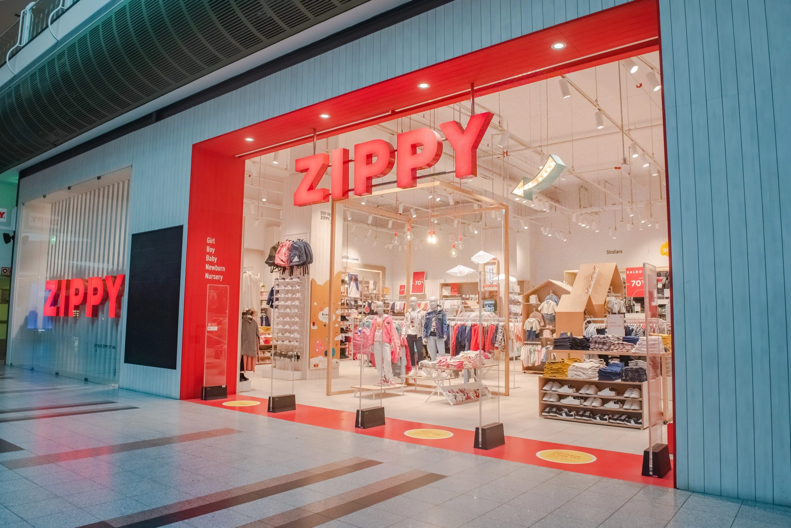 Zippy inaugura primeira a loja na Palestina