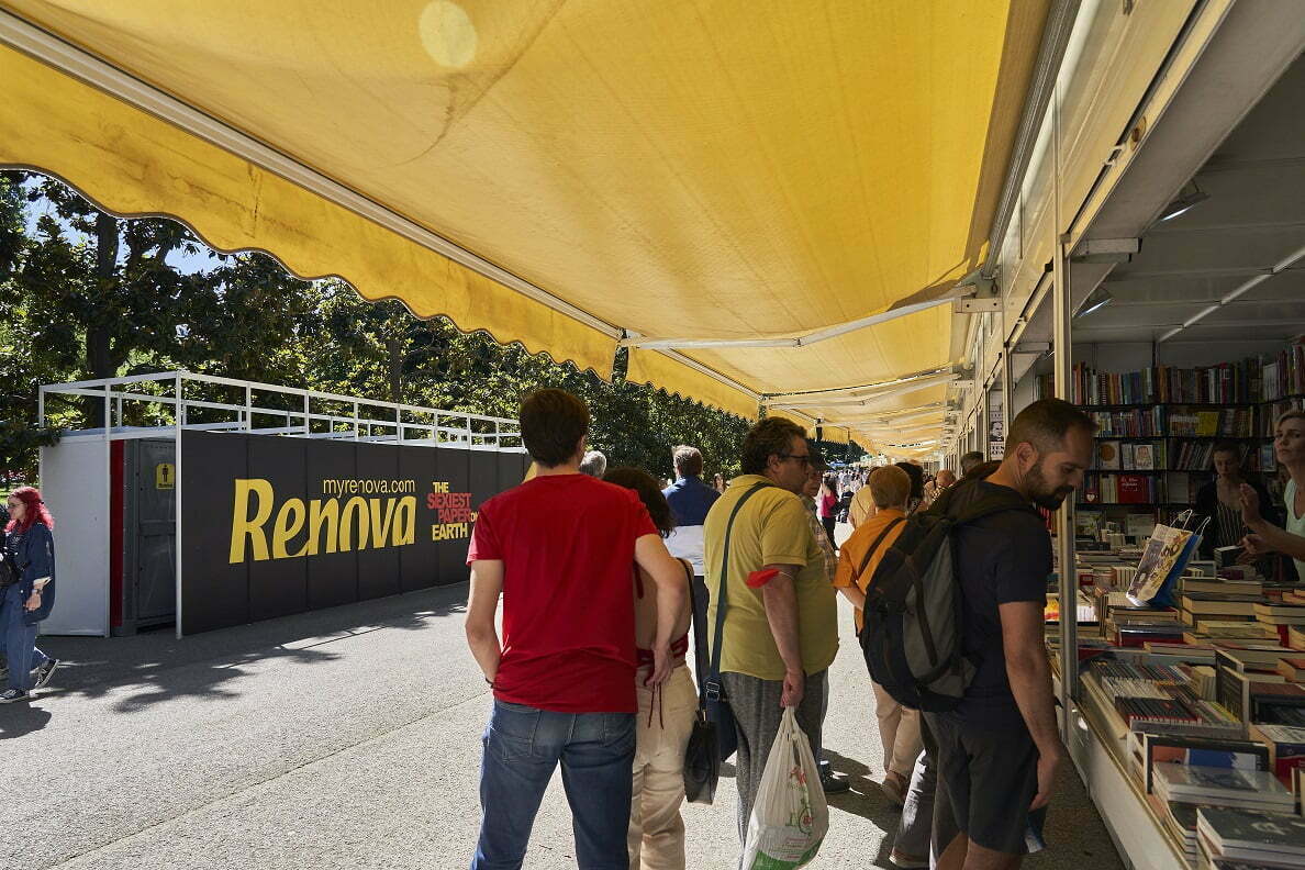 Renova faz ativação de marca na Feira do Livro de Madrid