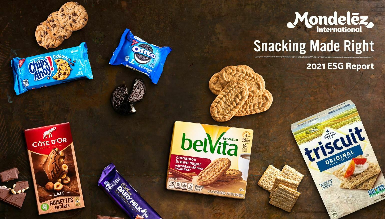 91% do trigo utilizado nas bolachas da Mondelēz International na Europa é sustentável