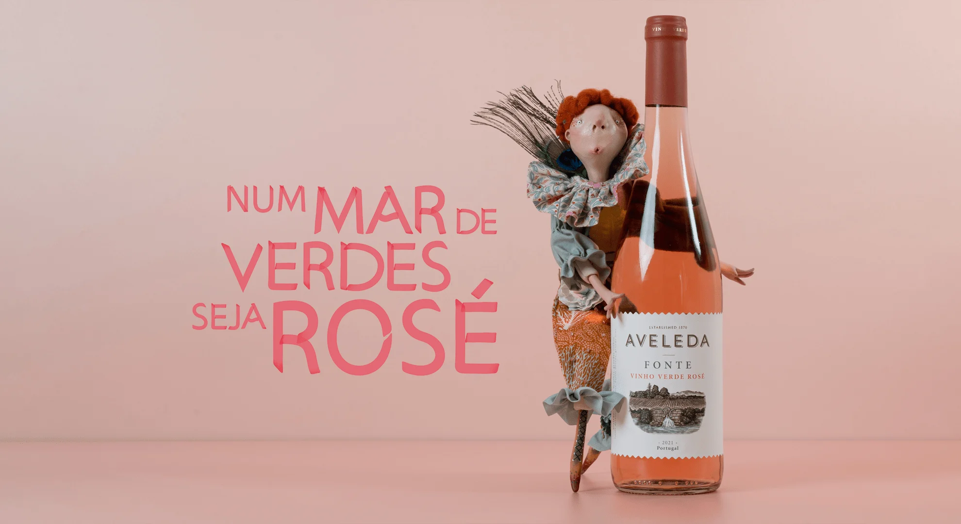 Aveleda lança o seu primeiro vinho verde rosé