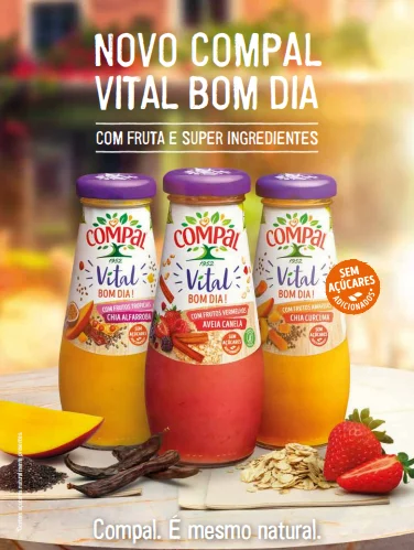 Compal lança novo Vital Bom Dia!