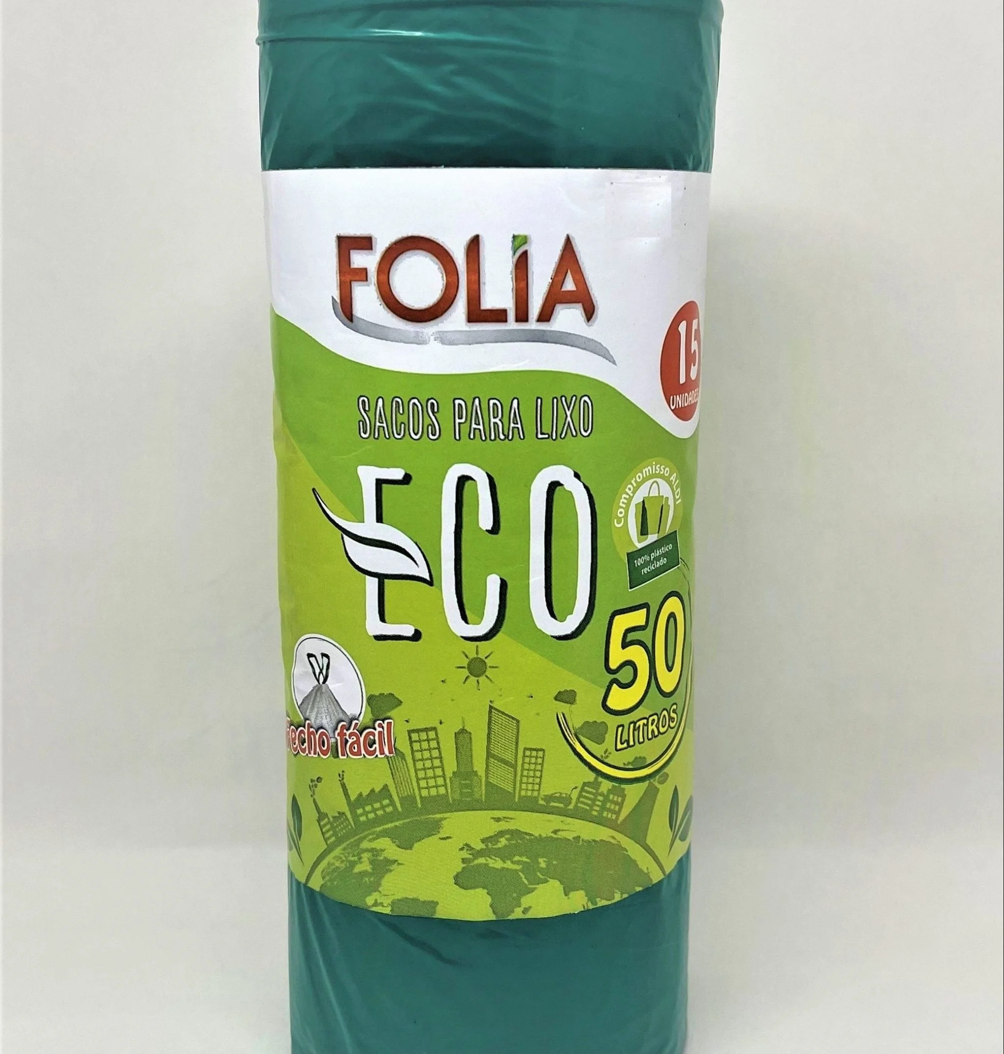 Aldi lança sacos do lixo de plástico reciclado proveniente das suas operações