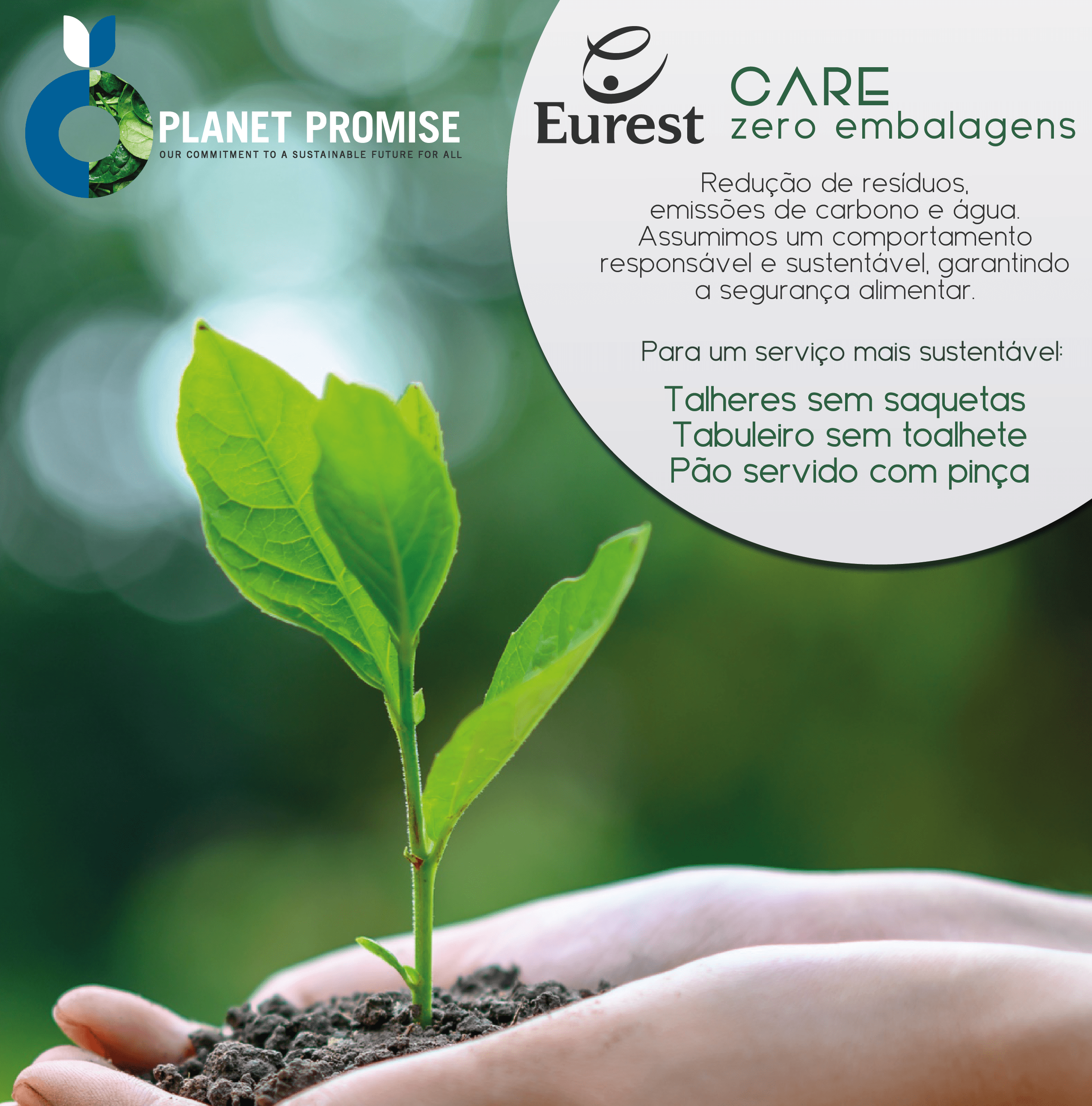 Eurest cria o projeto CARE Zero Embalagens