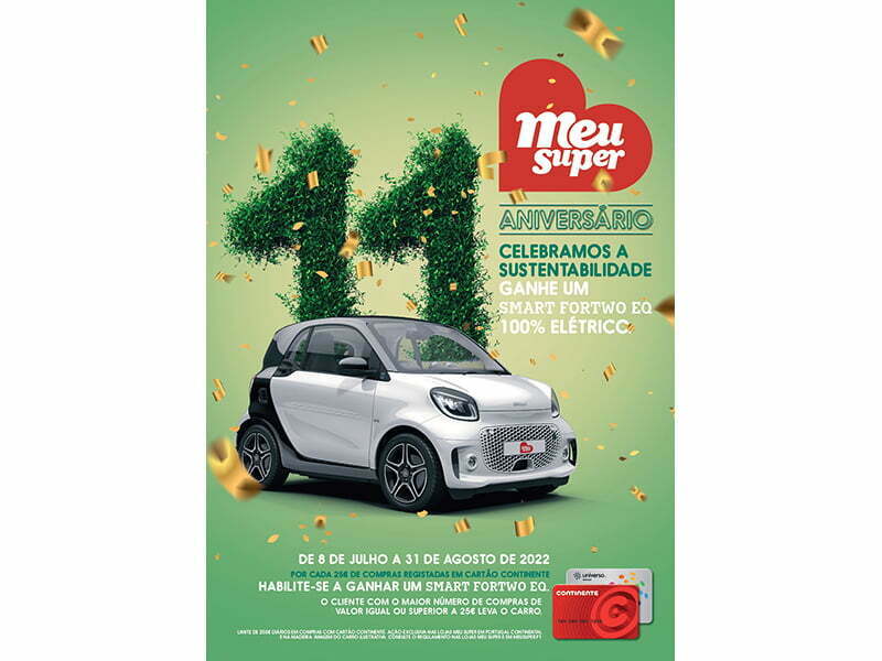 Meu Super comemora 11.º aniversário com oferta de carro elétrico