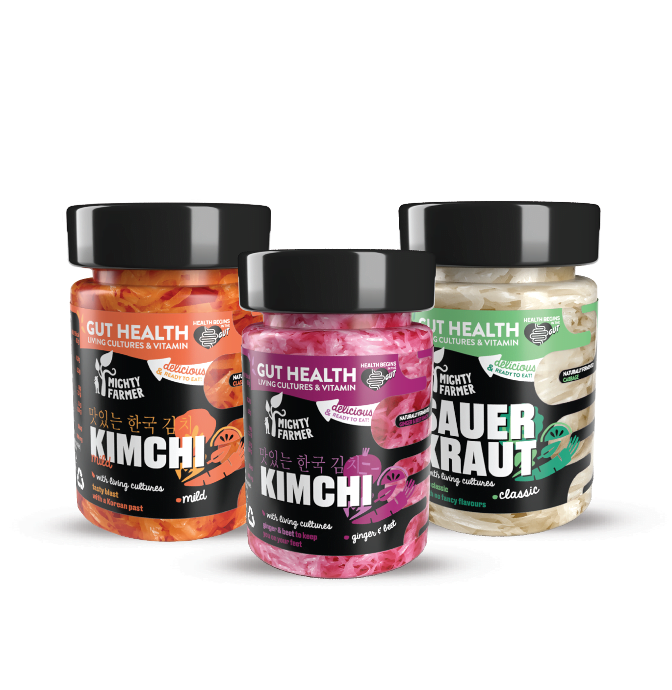 Fundadores da GUTsy Captain Kombucha lançam marca de vegetais fermentados