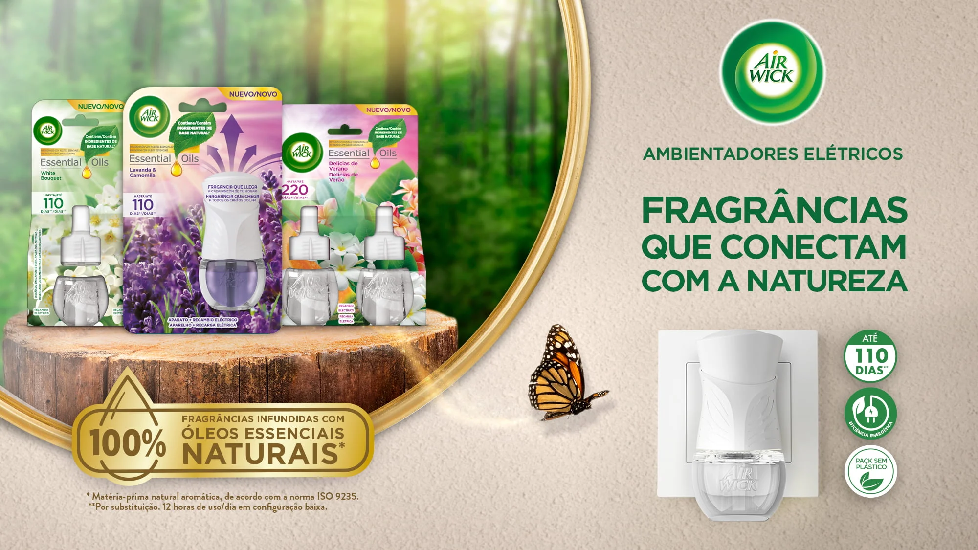 Air Wick inova com gama de ambientadores elétricos mais amiga do ambiente