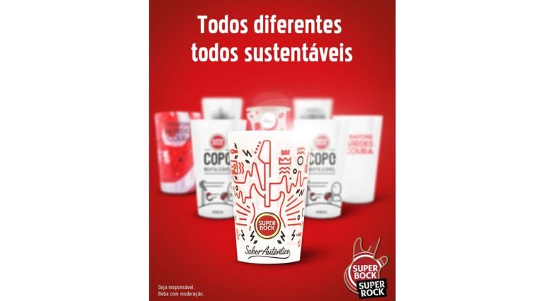 Super Bock Super Rock copos sustentáveis