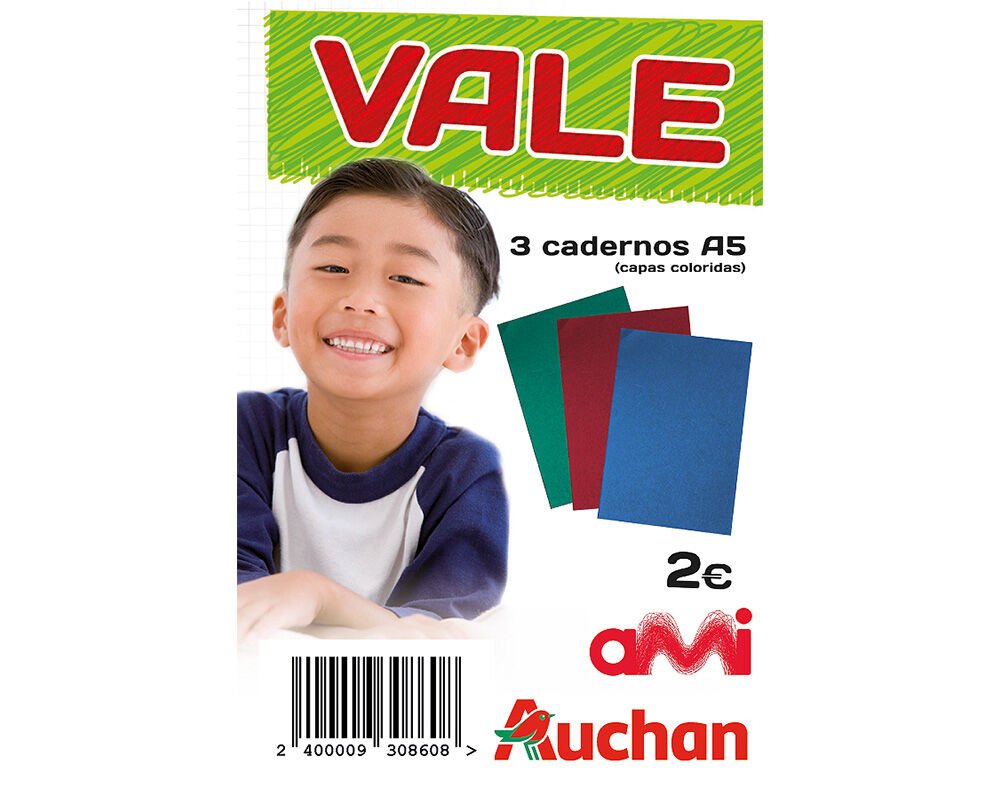 Auchan e AMI novamente juntas em campanha de regresso às aulas