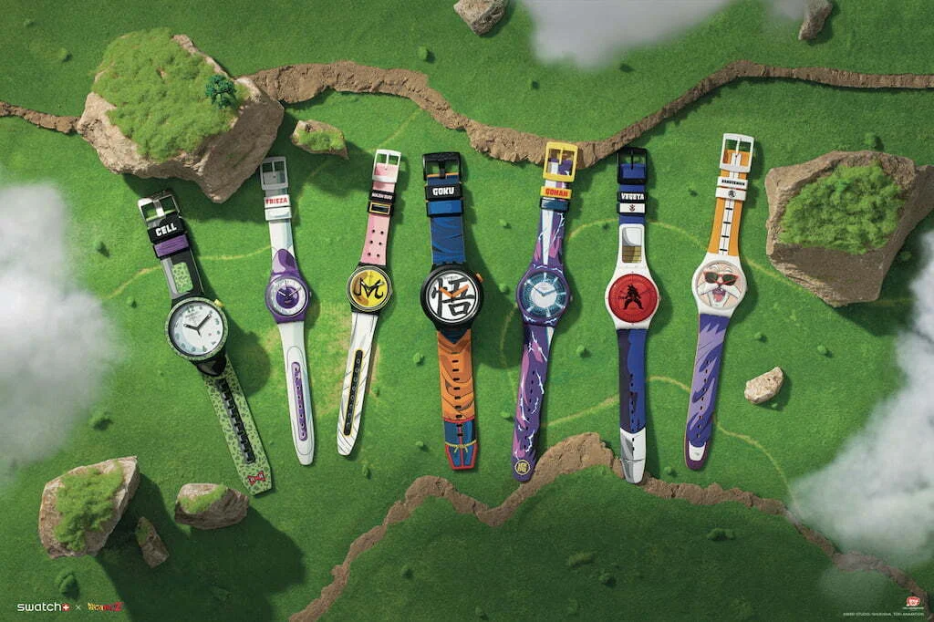 Swatch lança nova coleção Swatch X Dragon Ball Z
