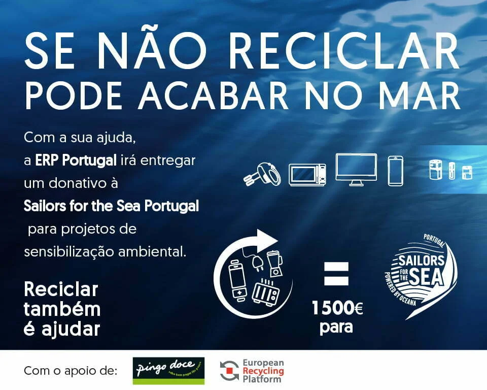 ERP Portugal e Pingo Doce recolhem equipamentos eletrónicos e pilhas em fim de vida