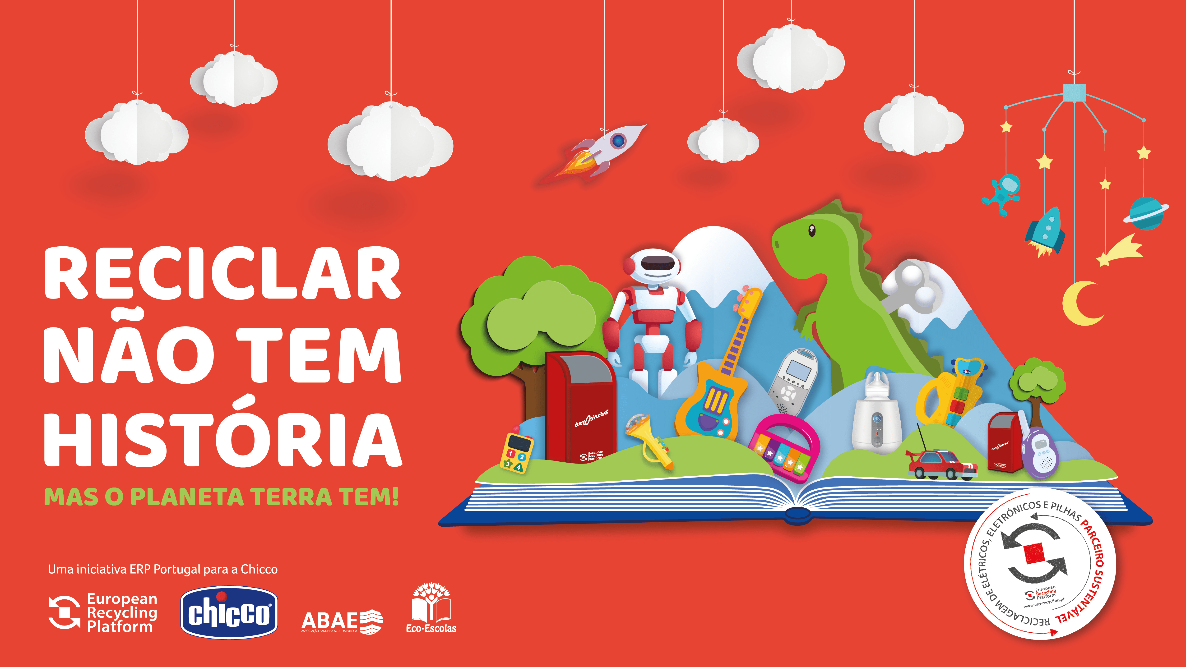 ERP Portugal e Chicco unem-se para provar que “reciclar não tem história”