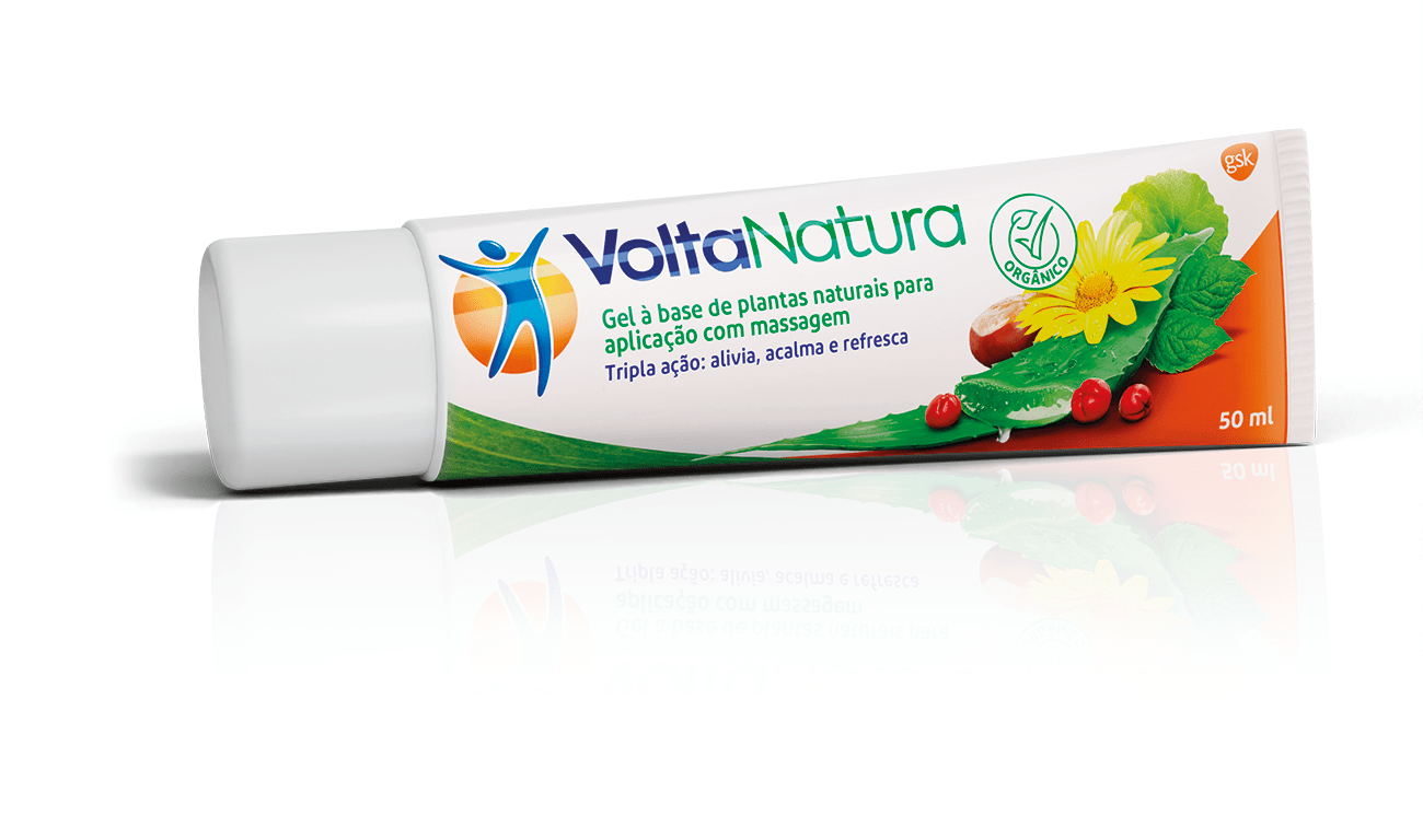 Voltaren lança novo gel orgânico à base de plantas