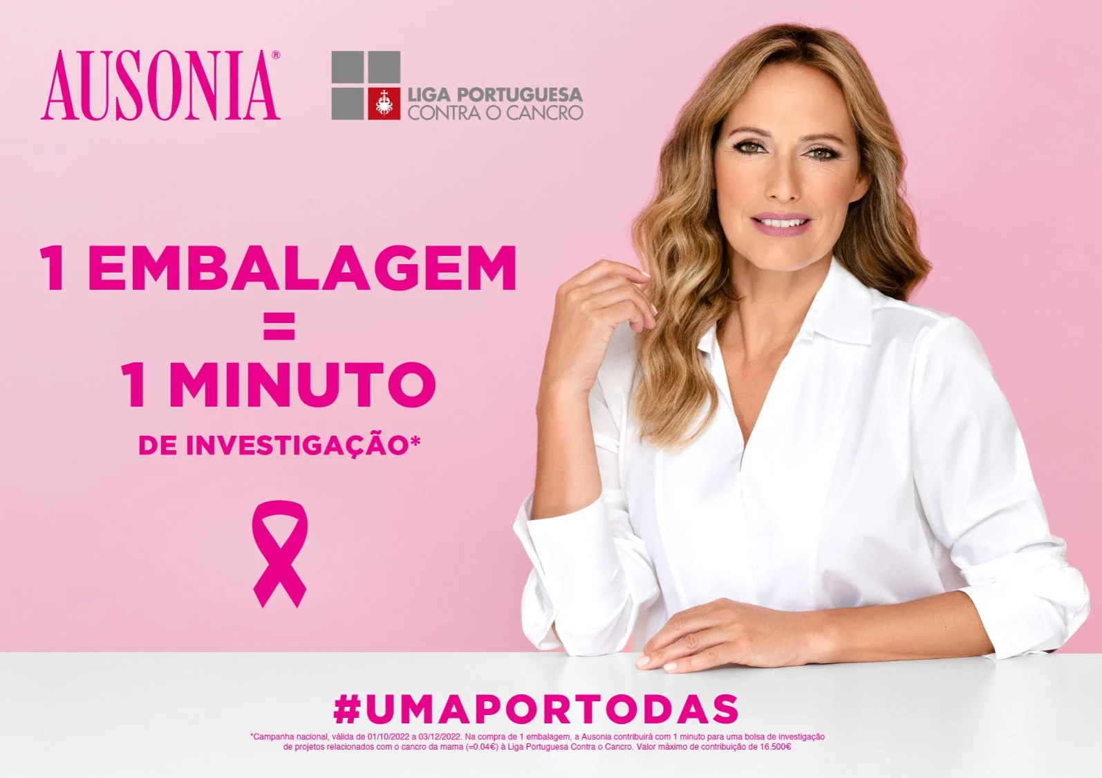Ausonia renova campanha solidária a favor da Liga Portuguesa contra o Cancro