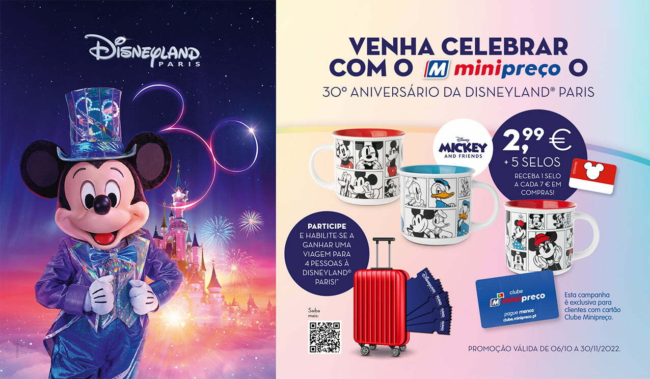 Minipreço celebra os 30 anos da Disneyland Paris