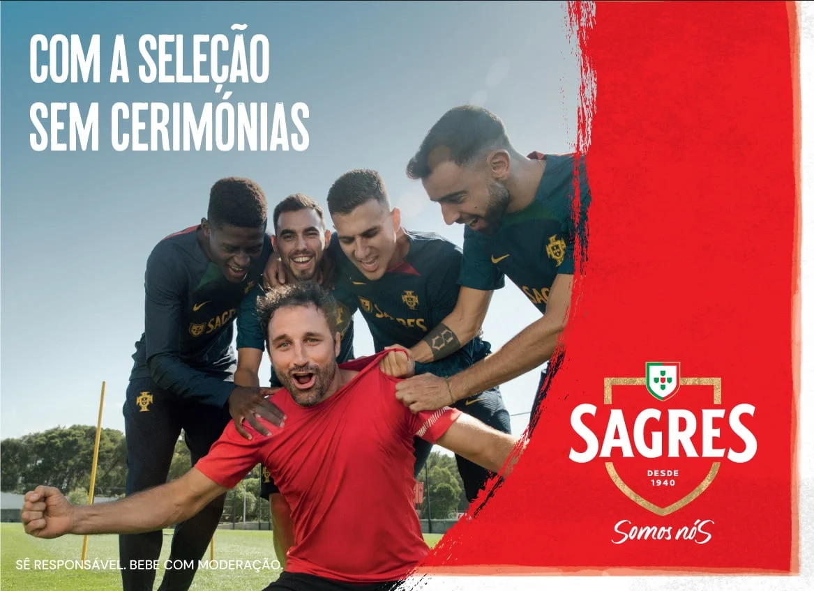 Sagres lança nova campanha e passatempo para o Mundial de Futebol 2022