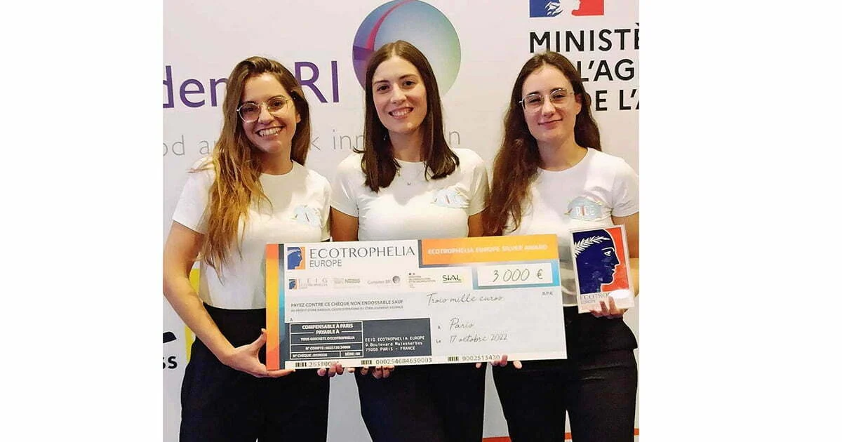 Medalha de prata para Portugal no ECOTROPHELIA Europe 2022